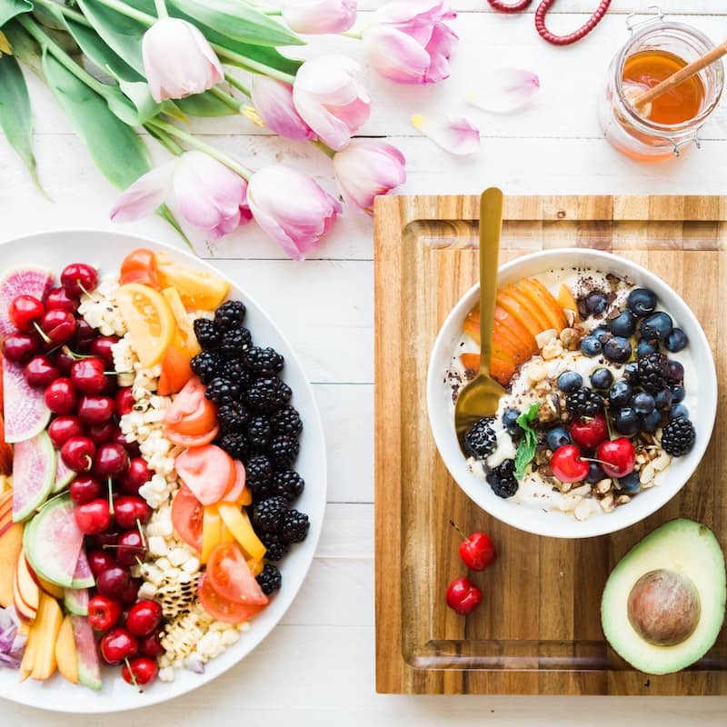 Photo of a beautifully arranged food