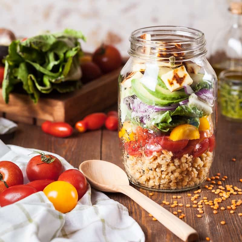 Photo of a beautifully arranged food